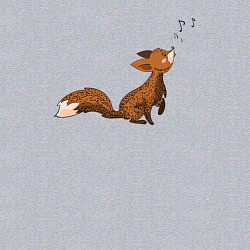 Свитшот хлопковый мужской Music fox, цвет: меланж — фото 2