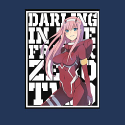 Свитшот хлопковый мужской Darling in the FranXX zero, цвет: тёмно-синий — фото 2