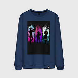 Свитшот хлопковый мужской Семь смертных грехов Кинг, цвет: тёмно-синий