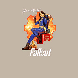 Свитшот хлопковый мужской Nuka Cola and Lucy MacLean Fallout, цвет: миндальный — фото 2
