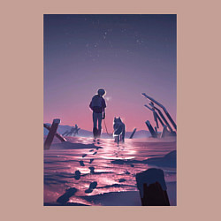 Свитшот хлопковый мужской Для тебя Бессмертный Фуши, цвет: пыльно-розовый — фото 2