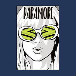 Свитшот хлопковый мужской Paramore - Hayley Williams, цвет: тёмно-синий — фото 2