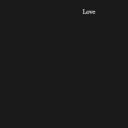 Свитшот хлопковый мужской Love минимализм, цвет: черный — фото 2