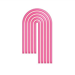 Свитшот хлопковый мужской Розовый орнамент, цвет: белый — фото 2