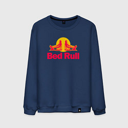 Свитшот хлопковый мужской Bed Rull, цвет: тёмно-синий