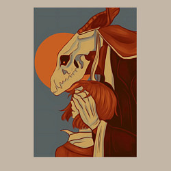 Свитшот хлопковый мужской Невеста чародея Элиас Эйнсворт Могущественный чаро, цвет: миндальный — фото 2