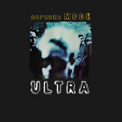 Свитшот хлопковый мужской Depeche Mode - Ultra mode logo, цвет: черный — фото 2