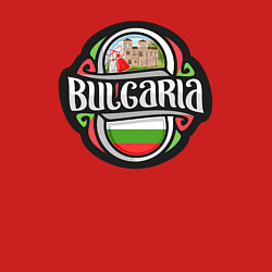 Свитшот хлопковый мужской Bulgaria, цвет: красный — фото 2