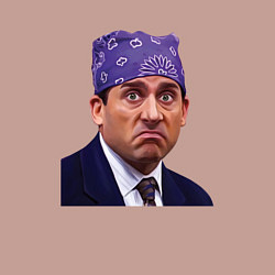 Свитшот хлопковый мужской Prison mike Michael Scott офис, цвет: пыльно-розовый — фото 2