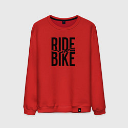 Мужской свитшот Black ride bike