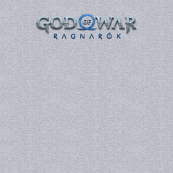 Свитшот хлопковый мужской God of war ragnarok logo, цвет: меланж — фото 2