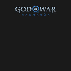 Свитшот хлопковый мужской God of war ragnarok logo, цвет: черный — фото 2