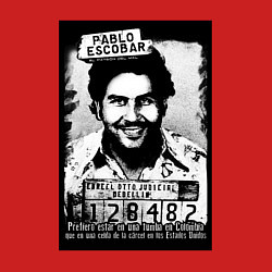 Свитшот хлопковый мужской Escobar in the jail, цвет: красный — фото 2