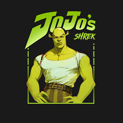 Свитшот хлопковый мужской JoJo - Shrek, цвет: черный — фото 2