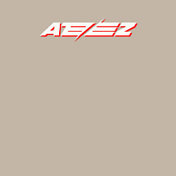 Свитшот хлопковый мужской Ateez logo, цвет: миндальный — фото 2