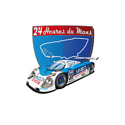 Свитшот хлопковый мужской 24H Le Mans, цвет: белый — фото 2