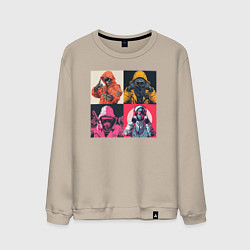 Мужской свитшот Киборг рэперы