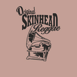 Свитшот хлопковый мужской Original reggae, цвет: пыльно-розовый — фото 2