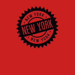 Свитшот хлопковый мужской Печать Нью-Йорка, цвет: красный — фото 2