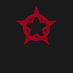 Свитшот хлопковый мужской Red star USSR, цвет: черный — фото 2