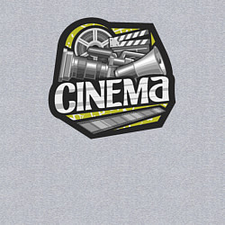 Свитшот хлопковый мужской Киношка, цвет: меланж — фото 2