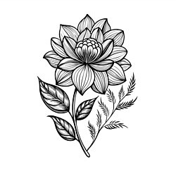 Свитшот хлопковый мужской Черный цветок, цвет: белый — фото 2