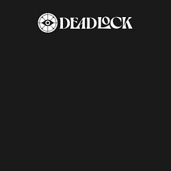 Свитшот хлопковый мужской Deadlock white logo, цвет: черный — фото 2