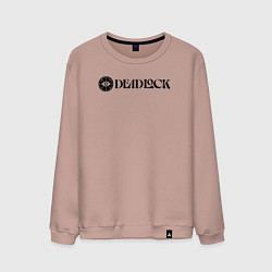 Мужской свитшот Deadlock white logo