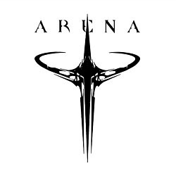 Свитшот хлопковый мужской Quake arena logo, цвет: белый — фото 2