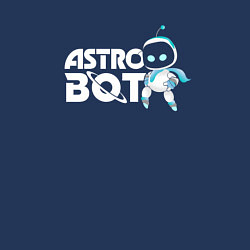 Свитшот хлопковый мужской Astro Bot - Mascot, цвет: тёмно-синий — фото 2