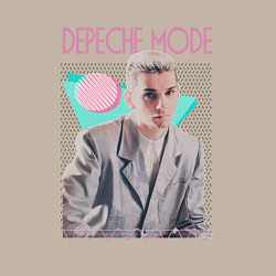 Свитшот хлопковый мужской Depeche Mode 80s Dave, цвет: миндальный — фото 2