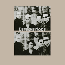 Свитшот хлопковый мужской Depeche Mode2, цвет: миндальный — фото 2