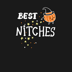 Свитшот хлопковый мужской Best nitches, цвет: черный — фото 2