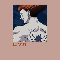 Свитшот хлопковый мужской Хисока Моро, цвет: пыльно-розовый — фото 2