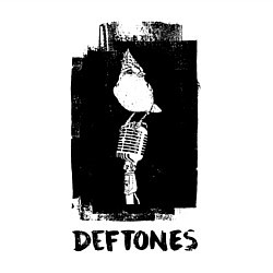 Свитшот хлопковый мужской Deftones - bird, цвет: белый — фото 2