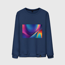 Мужской свитшот Красивый градиент абстракция