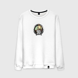 Свитшот хлопковый мужской Grand Theft Auto san andres, цвет: белый