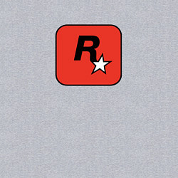 Свитшот хлопковый мужской Rockstar logo team, цвет: меланж — фото 2