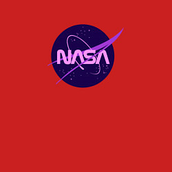 Свитшот хлопковый мужской NASA logo, цвет: красный — фото 2