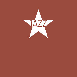 Свитшот хлопковый мужской Jazz star in white, цвет: кирпичный — фото 2