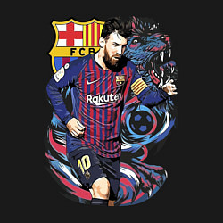 Свитшот хлопковый мужской Лионель Месси - сборная Аргентины, цвет: черный — фото 2