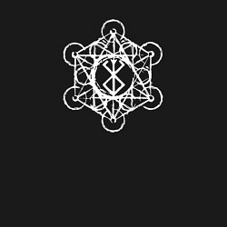 Свитшот хлопковый мужской Berserk гриффит, цвет: черный — фото 2