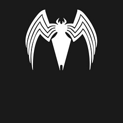 Свитшот хлопковый мужской Venom spider logo, цвет: черный — фото 2