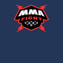 Свитшот хлопковый мужской MMA fight, цвет: тёмно-синий — фото 2