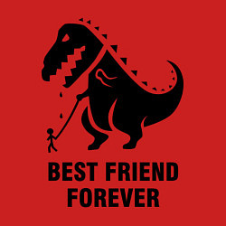 Свитшот хлопковый мужской Godzilla best friend, цвет: красный — фото 2