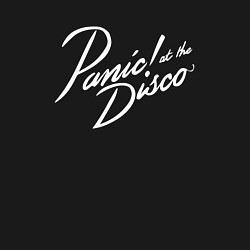 Свитшот хлопковый мужской Panic at the disco - logo, цвет: черный — фото 2