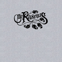 Свитшот хлопковый мужской The Rasmus - black logo, цвет: меланж — фото 2