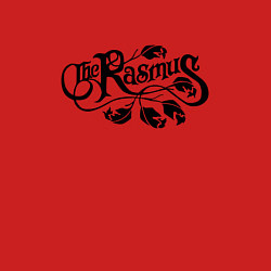 Свитшот хлопковый мужской The Rasmus - black logo, цвет: красный — фото 2