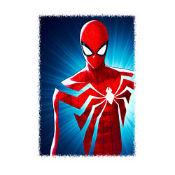 Свитшот хлопковый мужской Новый человек паук игра, цвет: белый — фото 2