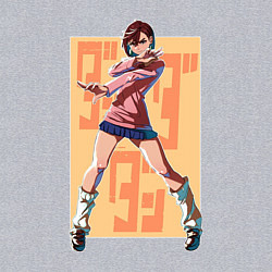 Свитшот хлопковый мужской Momo Ayase, цвет: меланж — фото 2